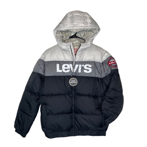 Boys Levi's Hooded Coat - Picture 1 of 3
